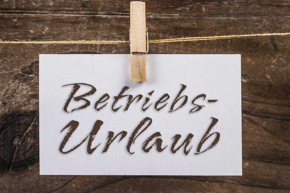 ACHTUNG - Schütze Schuhe Betriebsurlaub